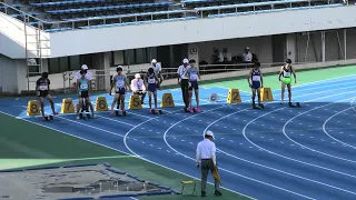 東京ジュニア陸上競技大会　中学３年生男子１００ｍ決勝　心響