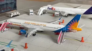 Model Airport - UK Based Airport - MORNING RUSH! - 1:400 Scale.