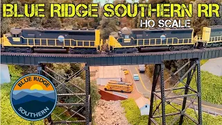 Realistic Operations - Watco's Blue Ridge Southern RR in HO Scale