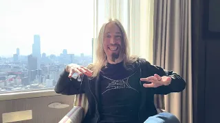Interview: Dirk Verbeuren of Megadeth talks with Roppongi Rocks in Osaka
