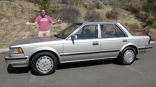 The 1986 Nissan Maxima Was a High-Tech 1980s Sport Sedan