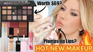 TESTING THE HOTTEST NEW MAKEUP RELEASES 🔥 YSL, Huda Beauty, Fenty, Maybelline & More!