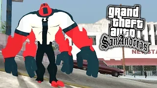 ENCONTREI o OMNITRIX no GTA SAN ANDREAS !! (BEN 10 / ALIENS)