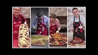 Traditional Turkish Food | Turkish Chef Burak Ozdemir Amazing Cooking.