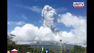 Mt. Mayon isinailalim na ng PHIVOLCS sa alert level 4