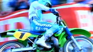 Ron Lechien（ロン・ラシーン） Motocross des Nation 1988　MOTO 1