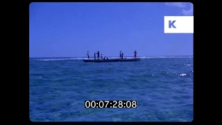 Fishermen in 1970s, 1980s Mauritius, HD from 35mm