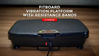 Fitboard Vibration Platform with Resistance Bands | SF-VP822056