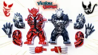 Lego Venom vs Carnage Fight Scene | Big Figure