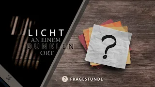 Fragestunde mit Wolfgang Bühne und Roger Liebi