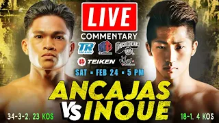 🔴LIVE Jerwin Ancajas vs Takuma Inoue Full Fight Commentary! WBA World Bantamweight Championship