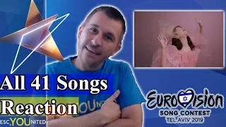 Eurovision 2019: REACTION to all 41 songs