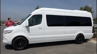 Here's a Tour of a $200,000 Custom Mercedes Sprinter Van