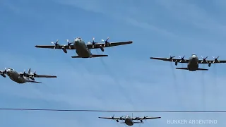 Lockheed KC/C-130H Hércules 10/08/2022  desfile por el 110° aniversario de la Fuerza Aérea Argentina