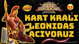 Kart Kralı Etkinliğinden Leonidas 🥳 Açtım - Rise of Kingdoms