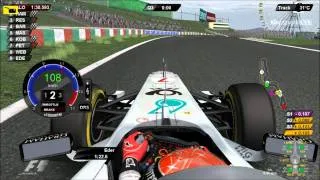 F1 2011 Onboard Suzuka Q3 DRS and KERS IN Use : Eder Belone