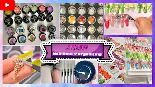 📦ASMR Nail Haul and Organizing 📦 | Nail Diary EP-23 | Nail Unboxing | ALIEXPRESS & TEMU Nail