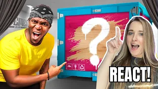 reacting to SIDEMEN $100,000 MYSTERY BOX CHALLENGE (YOUTUBER EDITION)