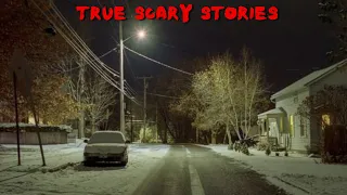 9 True Scary Stories To Keep You Up At Night (Horror Compilation W/ Rain Sounds)