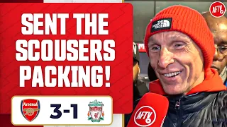 We Sent The Scousers Packing! (Lee Judges)  | Arsenal 3-1 Liverpool