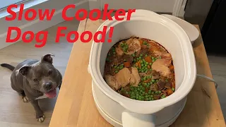 Crockpot Slow Cooker Dog Food