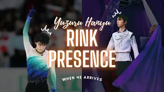 Yuzuru Hanyu's rink presence (羽生結弦)