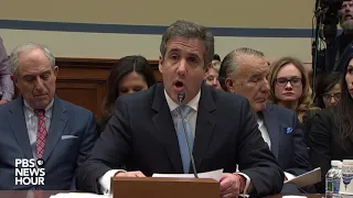 WATCH: Michael Cohen testifies that Trump is a 'racist'