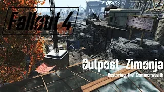 Outpost Zimonja - Minutemen Barracks & Forward Operating Base - Fallout 4 Settlements