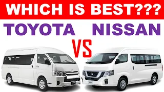 ALL NEW Toyota HIACE or ALL NEW Nissan NV350 | Which one do you prefer ?