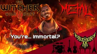 The Witcher 3: Hearts of Stone - You're... Immortal? (feat. Rena) 【Intense Symphonic Metal Cover】