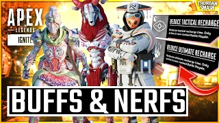 Apex Legends New Buffs & Nerfs Season 20 Update