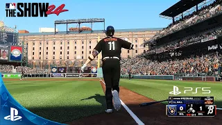 The Orioles are dangerous! - MLB The Show 24 MIL Vs BAL (PS5) 4K HDR