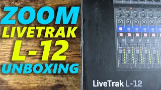 Zoom LiveTrak L-12 Unboxing and First Impressions!