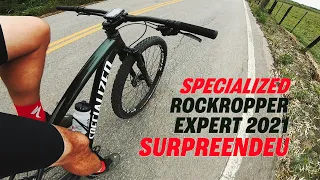 Specialized Rockhopper Expert 2021 - Meu primeiro Pedal