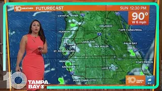 10 Weather: Heat advisory and scattered storms Sunday