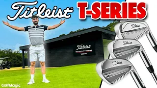 I Got Fitted For The NEW 2023 Titleist T-Series Irons! Titleist T100, T150 & T200