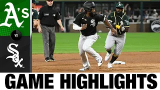 Athletics vs. White Sox Game Highlights (8/16/21) | MLB Highlights