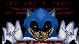HAUNTED SONIC.EXE ANTI PIRACY SCREENS AND MEASURES (Scary Anti Piracy Screens are back!)