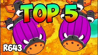 YOU DECIDED! Top 5 most difficult Rounds in BTD6 and how to beat them