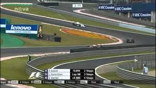 F1 Brazil GP 2008 Last Amazing Laps