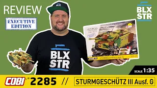 COBI 2285 Sturmgeschütz III Ausf. G - Executive Edition 💥 2in1 Version 💥 1:35 ▶️ REVIEW