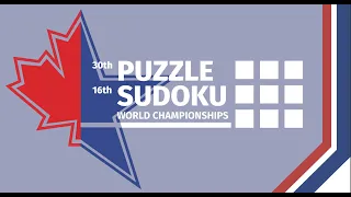 16th World Sudoku Championship Playoffs (live stream from Oct 17, 2023)