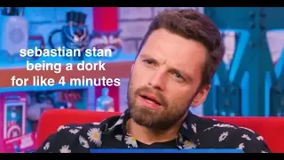 sebastian stan being a dork for like 4 minutes