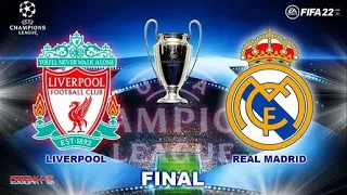 Liverpool Vs Real Madrid | UEFA Champions League Final 2022 | 4k Gameplay FIFA 22 PS5 |