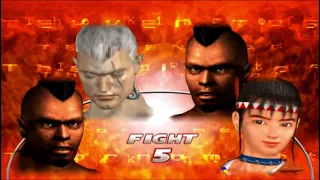 Tekken Tag Tournament - PS2 - Survival - Team Leader - Bryan Fury - 5 Wins