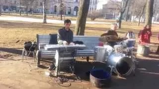 Уличные талантливые музыканты. FreeMan's 2015.03.17