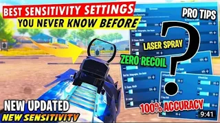 BGMI - 🔥 zero Recoil sensitivity + Gyroscope perfect settings | BGMI pubg sensitivity settings