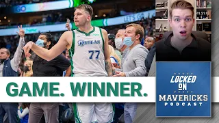 LUKA DONCIC GAME WINNER, Kristaps Porzingis Return, Dallas Mavericks Beat Celtics | Postgame Podcast