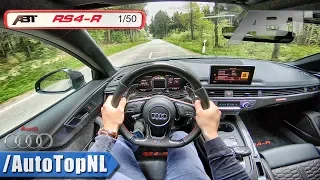 Audi RS4 R ABT 2.9 V6 BiTurbo LOUD! POV Test Drive by AutoTopNL