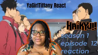 Haikyuu 1x12 Reaction “The Neko-Karasu Reunion” Anime Reaction